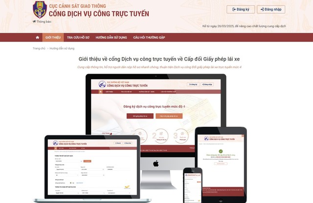 TRang Web Mới Của Bộ Công An