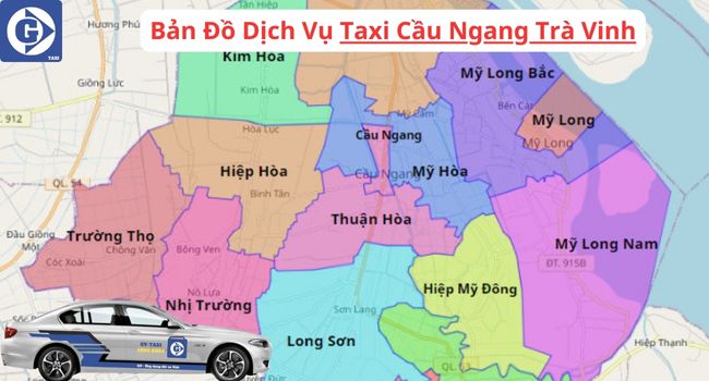 Taxi Cầu Ngang Trà Vinh Tải App GVTaxi