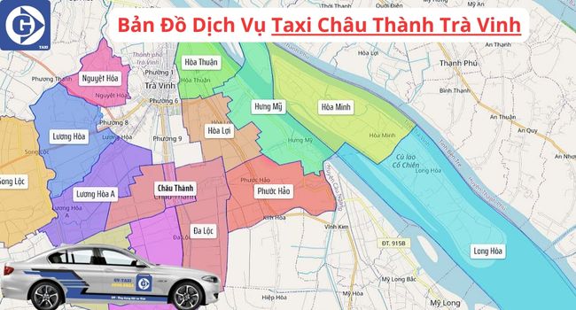 Taxi Châu Thành Trà Vinh Tải App GVTaxi