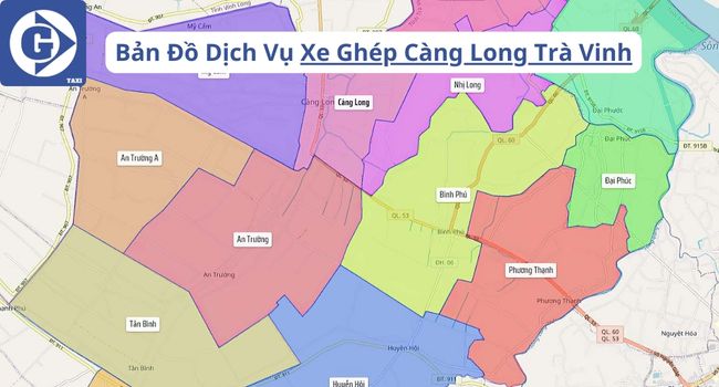 Xe Ghép Càng Long Trà Vinh Tải App GVTaxi