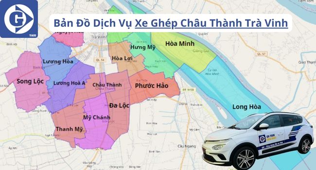 Xe Ghép Châu Thành Trà Vinh Tải App GVTaxi