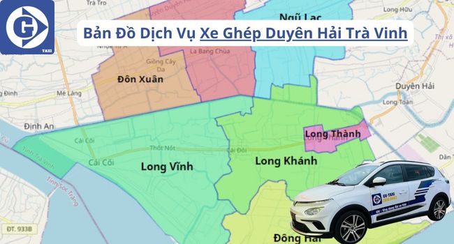 Xe Ghép Duyên Hải Trà Vinh Tải App GVTaxi