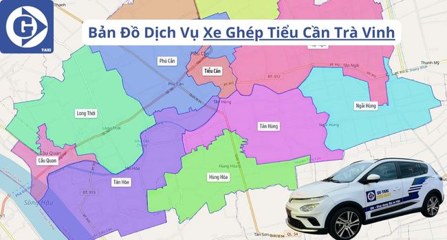 Xe Ghép Tiểu Cần Trà Vinh Tải App GVTaxi