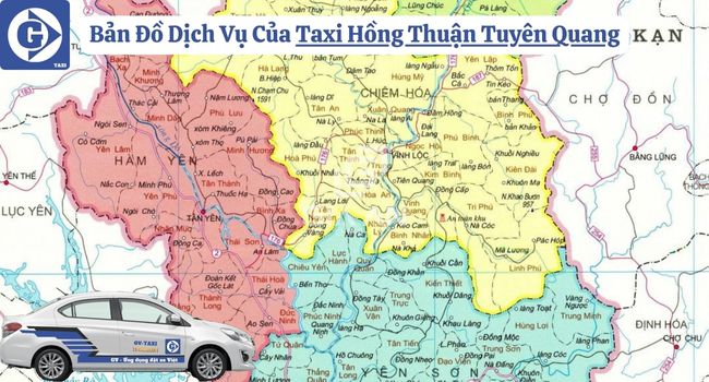 Taxi Hồng Thuận Tuyên Quang Tải App GVTaxi