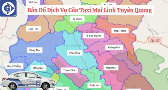 Taxi Mai Linh Tuyên Quang Tải App GVTaxi