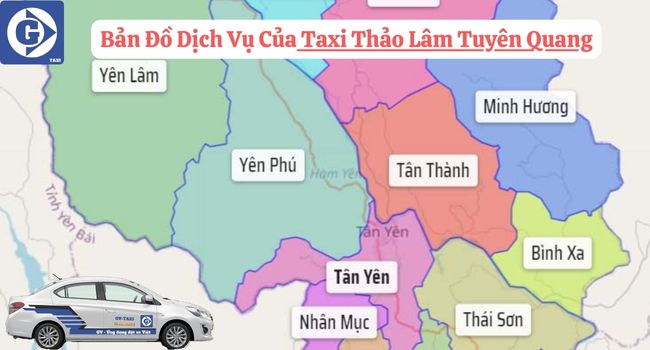 Taxi Thảo Lâm Tuyên Quang Tải App GVTaxi