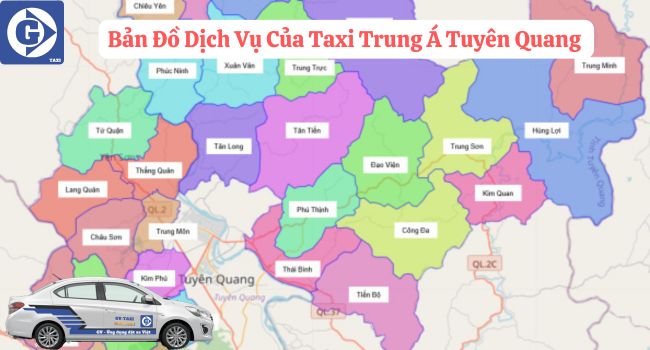 Taxi Trung Á Tuyên Quang Tải App GVTaxi