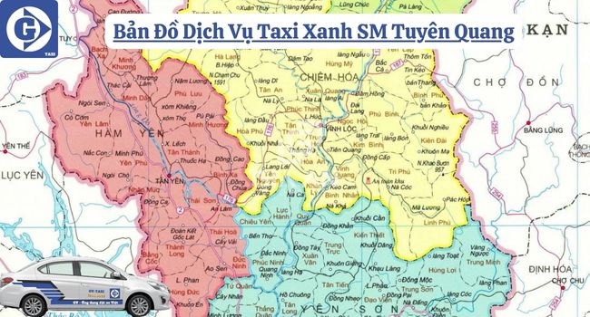 Taxi Xanh SM Tuyên Quang Tải App GVTaxi