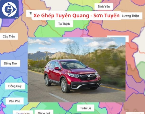 Xe Ghép Tuyên Quang Tải App GVTaxi