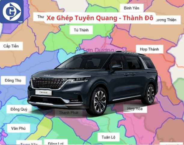 Xe Ghép Tuyên Quang Tải App GVTaxi