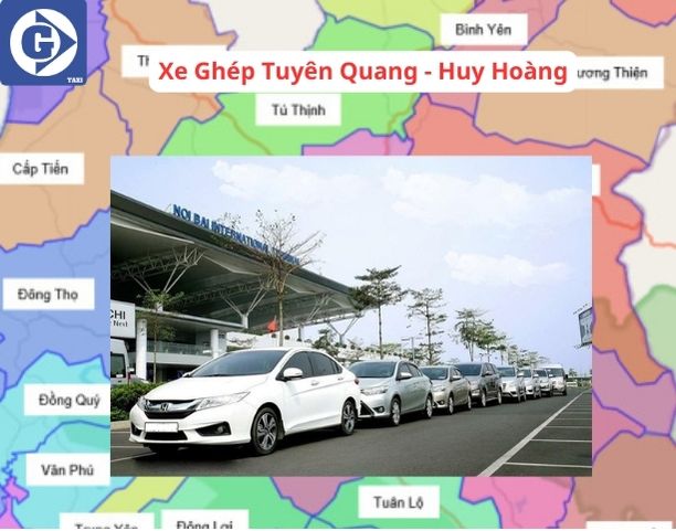 Xe Ghép Tuyên Quang Tải App GVTaxi