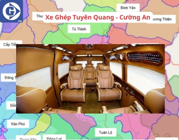 Xe Ghép Tuyên Quang Tải App GVTaxi