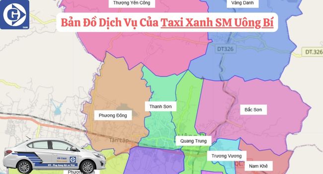 Taxi Xanh SM Uông Bí Tải App GVTaxi