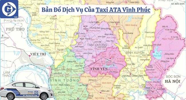 Taxi ATA Vĩnh Phúc Tải App GVTaxi