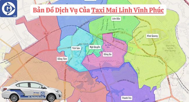 Taxi Mai Linh Vĩnh Phúc Tải App GVTaxi