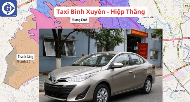 Taxi Bình Xuyên Vĩnh Phúc Tải App GVTaxi