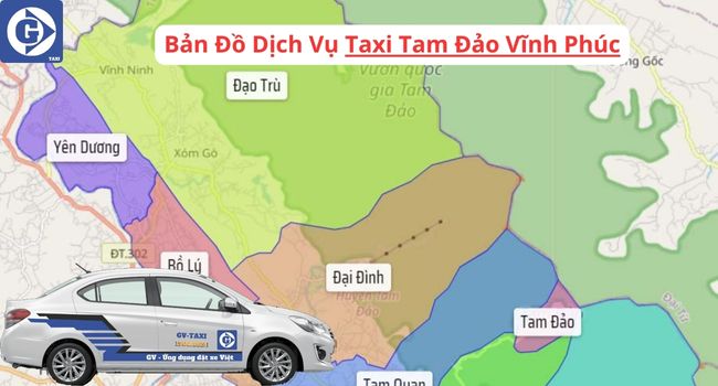 Taxi Tam Đảo Vĩnh Phúc Tải App GVTaxi