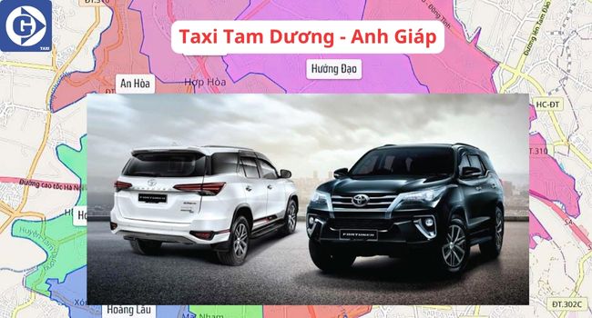 Taxi Tam Dương Vĩnh Phúc Tải App GVTaxi