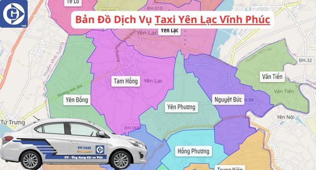 Taxi Yên Lạc Vĩnh Phúc Tải App GVTaxi