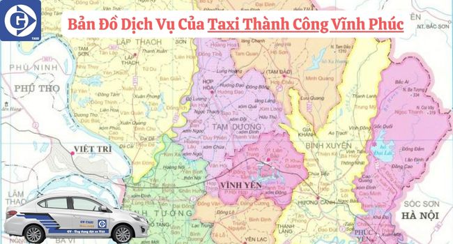 Taxi Thành Công Vĩnh Phúc Tải App GVTaxi