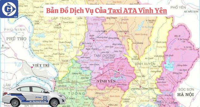 Taxi ATA Vĩnh Yên Tải App GVTaxi