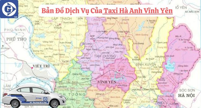 Taxi Hà Anh Vĩnh Yên Tải App GVTaxi