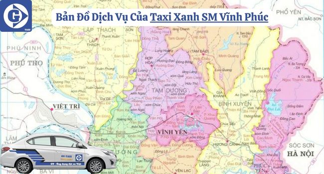 Taxi Xanh SM Vĩnh Phúc Tải App GVTaxi