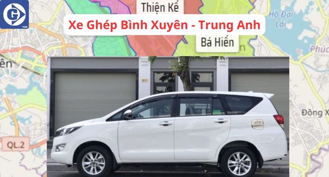 Xe Ghép Bình Xuyên Vĩnh Phúc Tải App GVTaxi