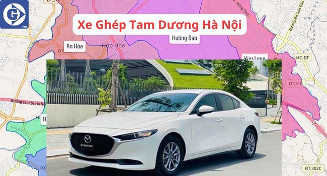 Xe Ghép Tam Dương Vĩnh Phúc Tải App GVTaxi