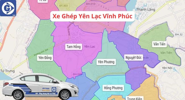 Xe Ghép Yên Lạc Vĩnh Phúc Tải App GVTaxi