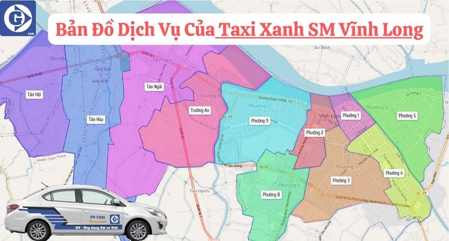 Taxi Xanh SM Vĩnh Long Tải App GVTaxi