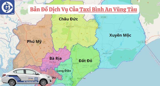 Taxi Bình An Bà Rịa - Vũng Tàu Tải App GVTaxi