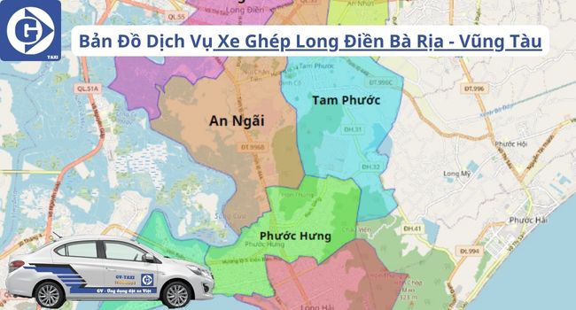 Xe Ghép Long Điền Bà Rịa - Vũng Tàu Tải App GVTaxi